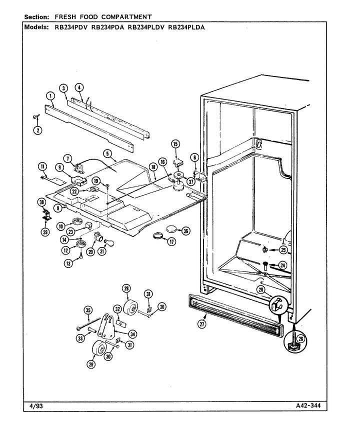 Diagram for RB234PDA (BOM: DG98A)