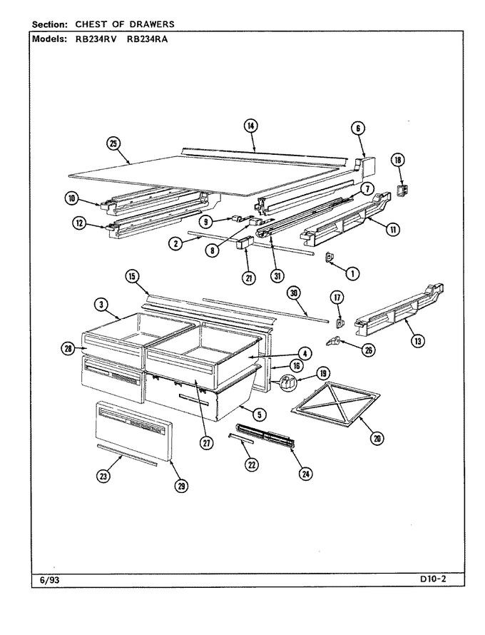 Diagram for RB234RA (BOM: DD94A)