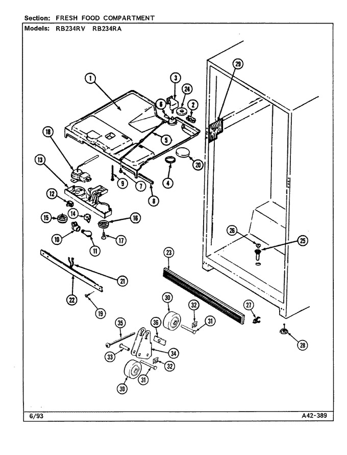 Diagram for RB234RA (BOM: DD94A)