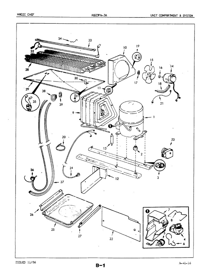 Diagram for RB23FN-3A (BOM: 5E79A)