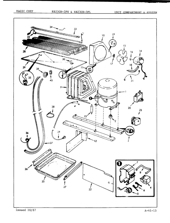 Diagram for RB23GA-3PL (BOM: 7B23B)