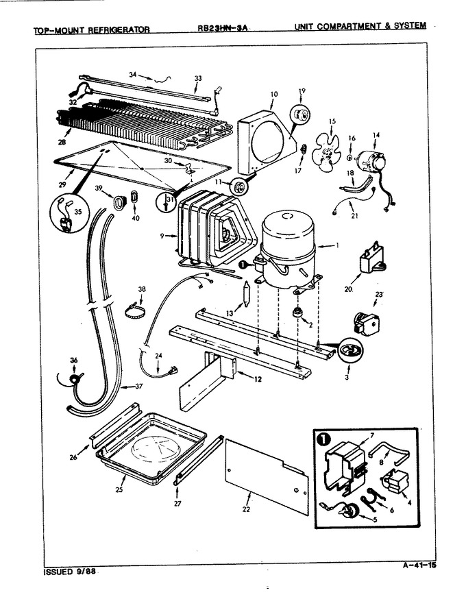 Diagram for RB23HN-3A (BOM: 8C70A)