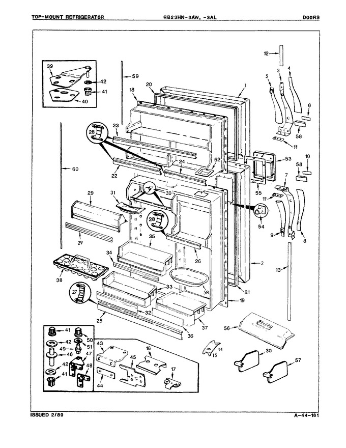 Diagram for RB23HA-3AW (BOM: 8B23A)