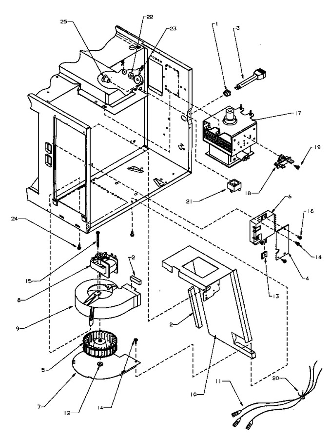 Diagram for RW622T (BOM: P1170211M Z)