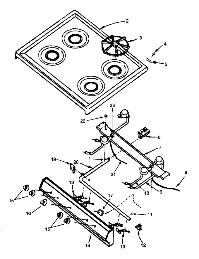 Diagram for RBK26AA (BOM: P1142749N L)