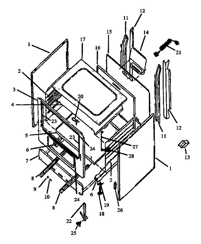 Diagram for RBK26AA093M (BOM: P1142720N W)