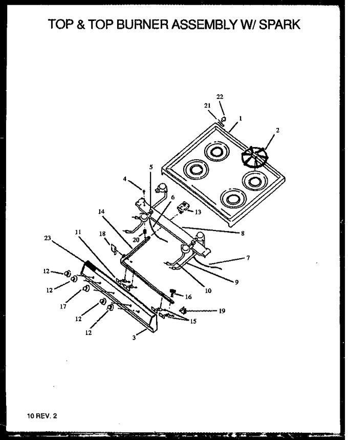 Diagram for RBK29AAL (BOM: P1142383N L)