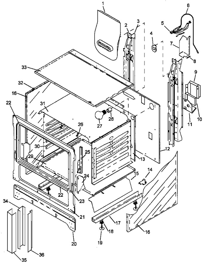 Diagram for RBK28FG0 (BOM: P1143035N W)