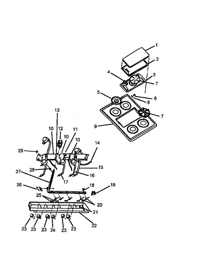 Diagram for RBK28FG (BOM: P1142379N L)