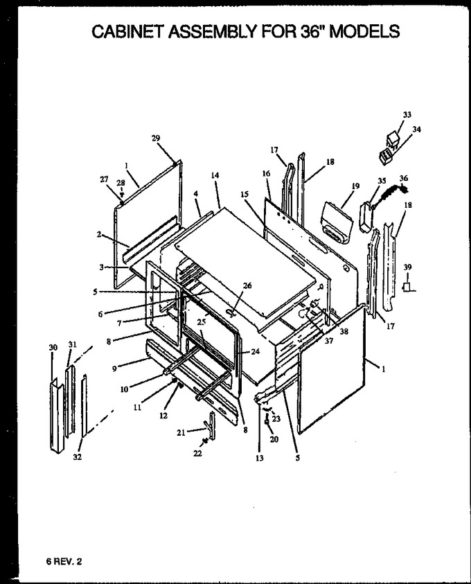 Diagram for RBK29AAL (BOM: P1142383N L)