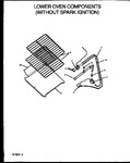 Diagram for 04 - Lower Oven Components