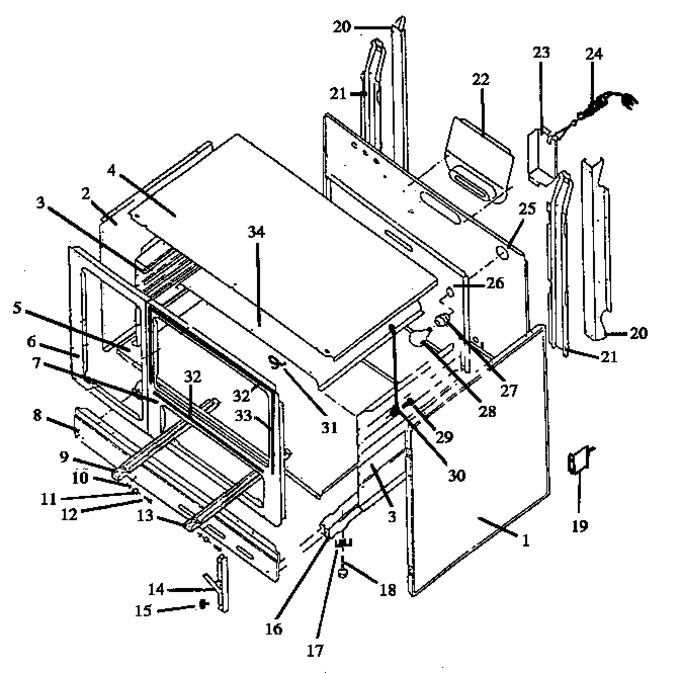 Diagram for RBP39AA0,5 (BOM: P11417125NL)