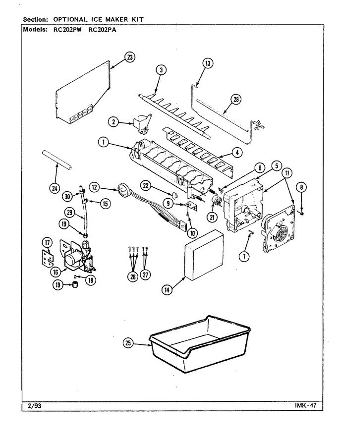 Diagram for RC202PW (BOM: DS08A)