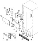 Diagram for 04 - Fresh Food Compartment