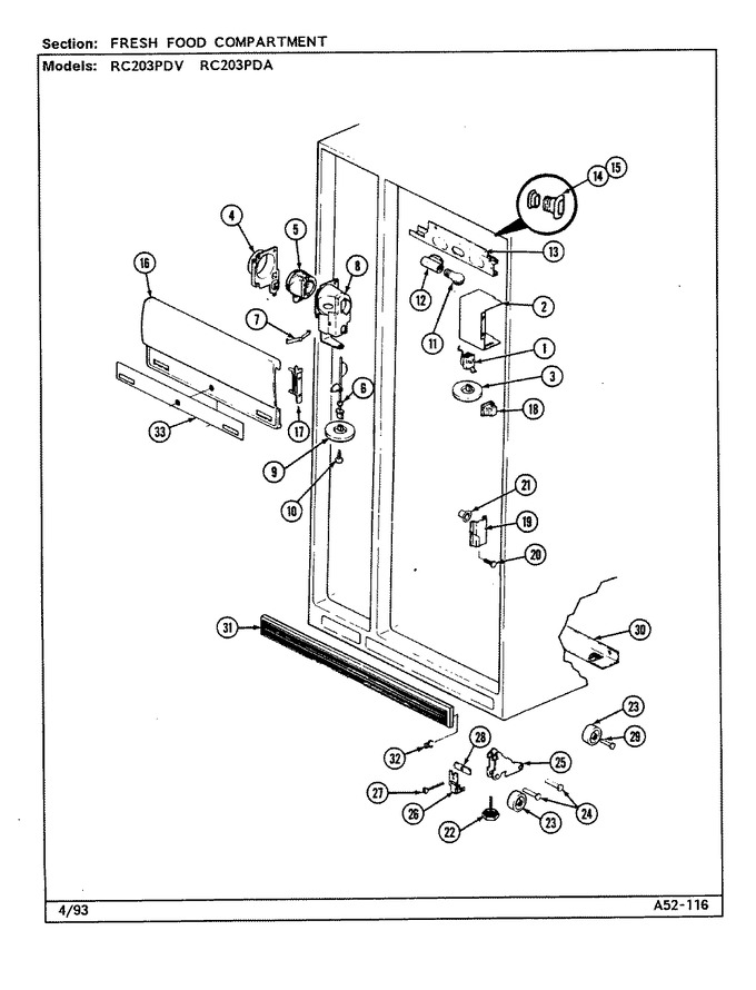 Diagram for RC203PDV