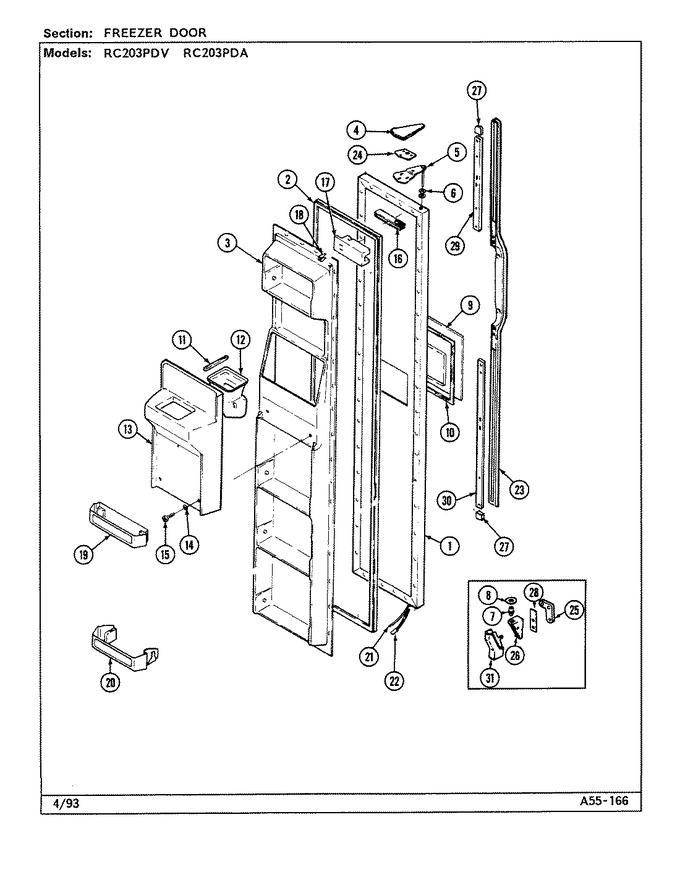 Diagram for RC203PDA (BOM: DS06A)