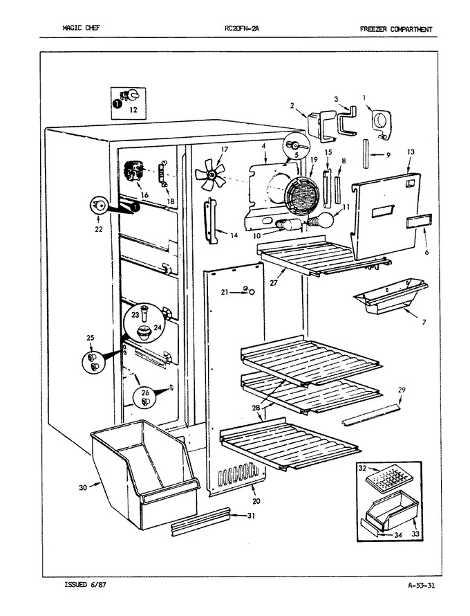 Diagram for RC20FA-2A (BOM: 5N56A)