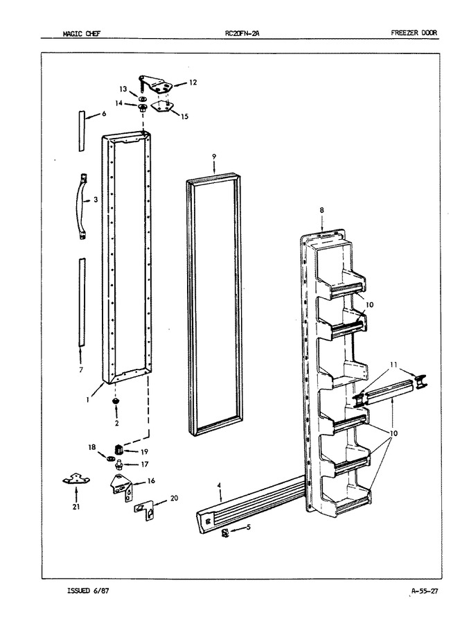 Diagram for RC20FA-2A (BOM: 5N56A)