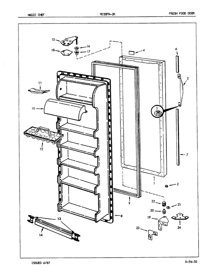 Diagram for RC20FA-2A (BOM: 5N56A)