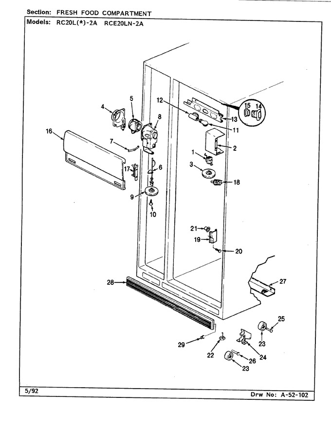 Diagram for RC20LN-2A (BOM: BS01G)