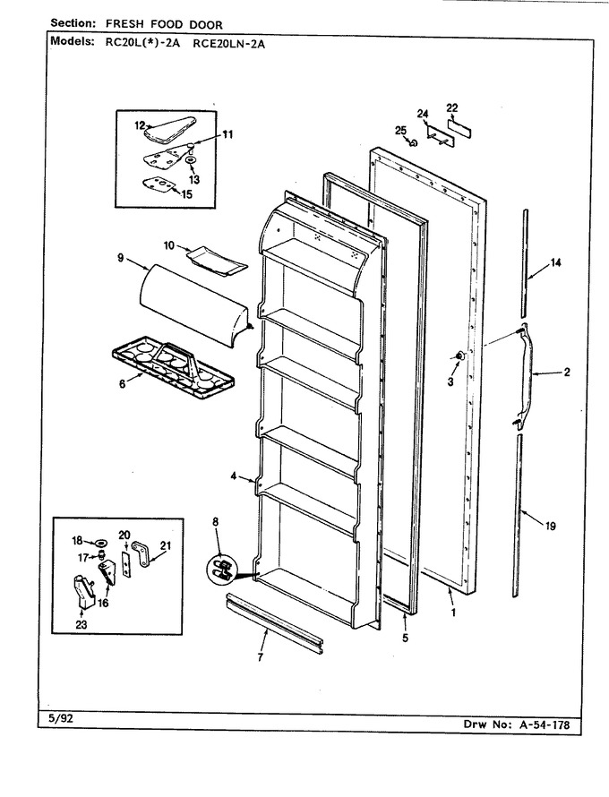 Diagram for RC20LA-2AD (BOM: BU01A)