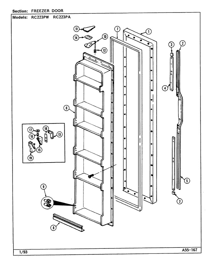 Diagram for RC223PA (BOM: DS12A)