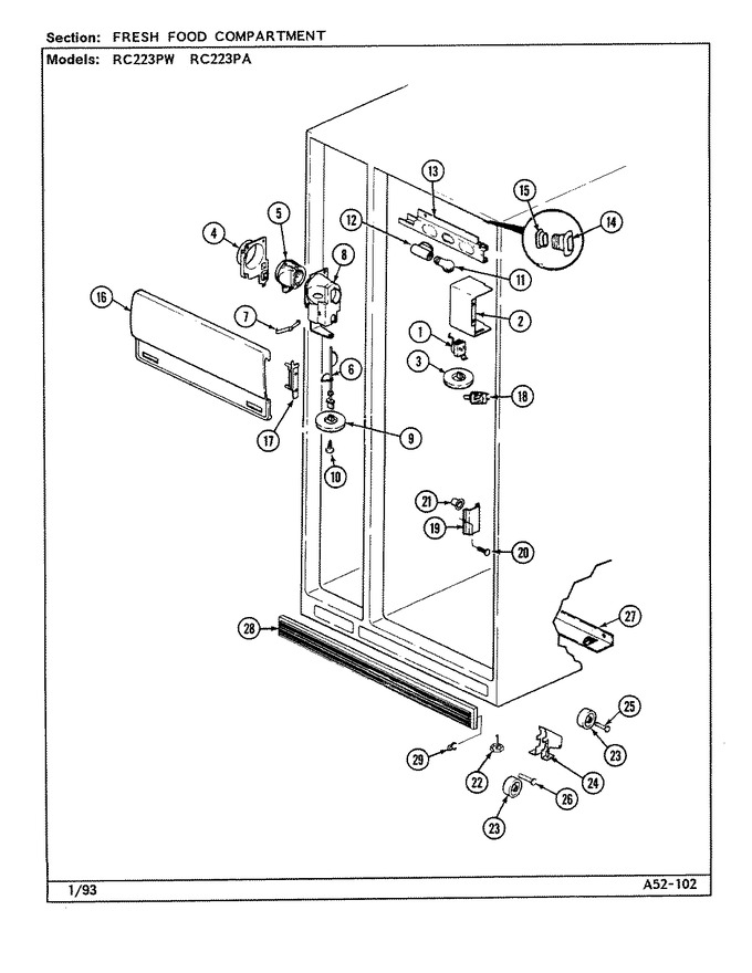 Diagram for RC223PW (BOM: DS11A)