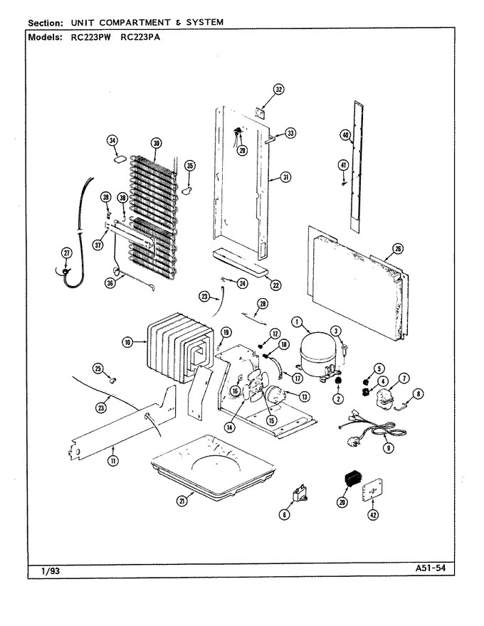 Diagram for RC223PA (BOM: DS12A)