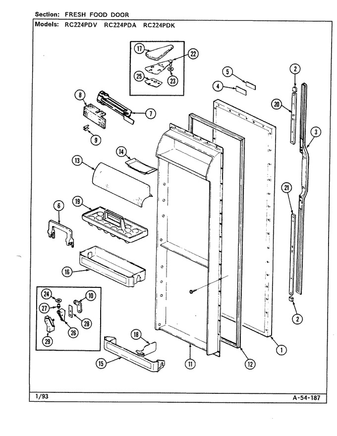 Diagram for RC224PDA (BOM: DS33A)