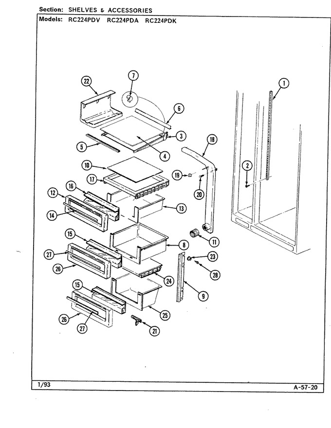 Diagram for RC224PDK (BOM: DS34A)