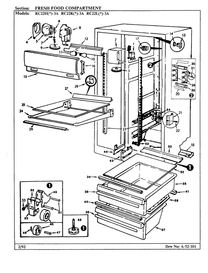 Diagram for RC22LN-3A (BOM: BS11A)