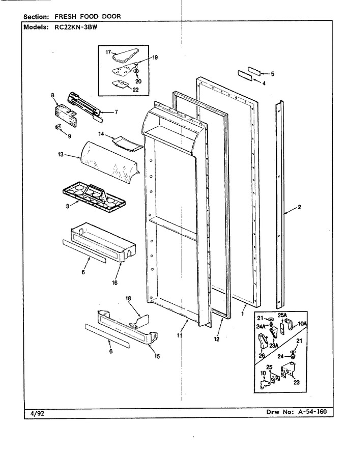 Diagram for RC22KN-3BW (BOM: BS35C)