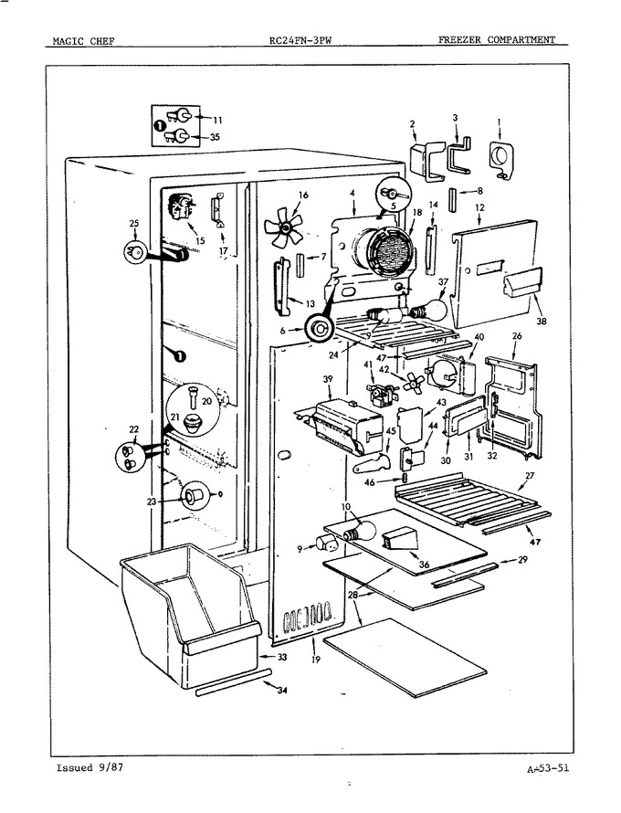 Diagram for RC24FN-3PW (BOM: 7N21A)