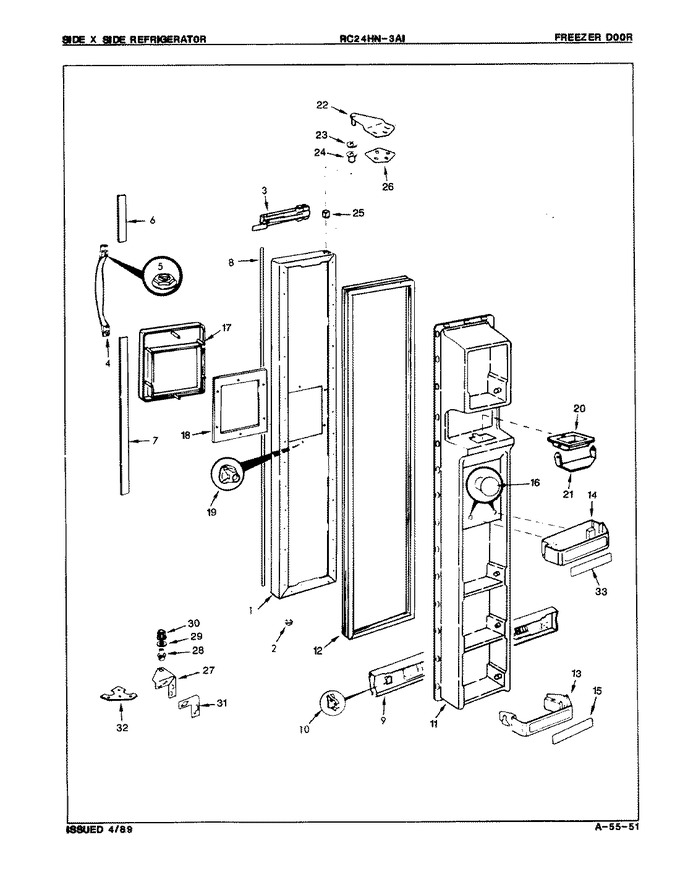 Diagram for RC24HA-3AI (BOM: 8N72A)