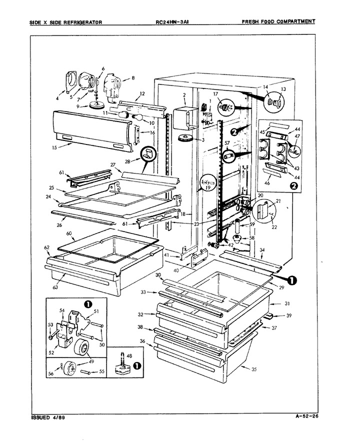 Diagram for RC24HN-3AI (BOM: 8N80A)