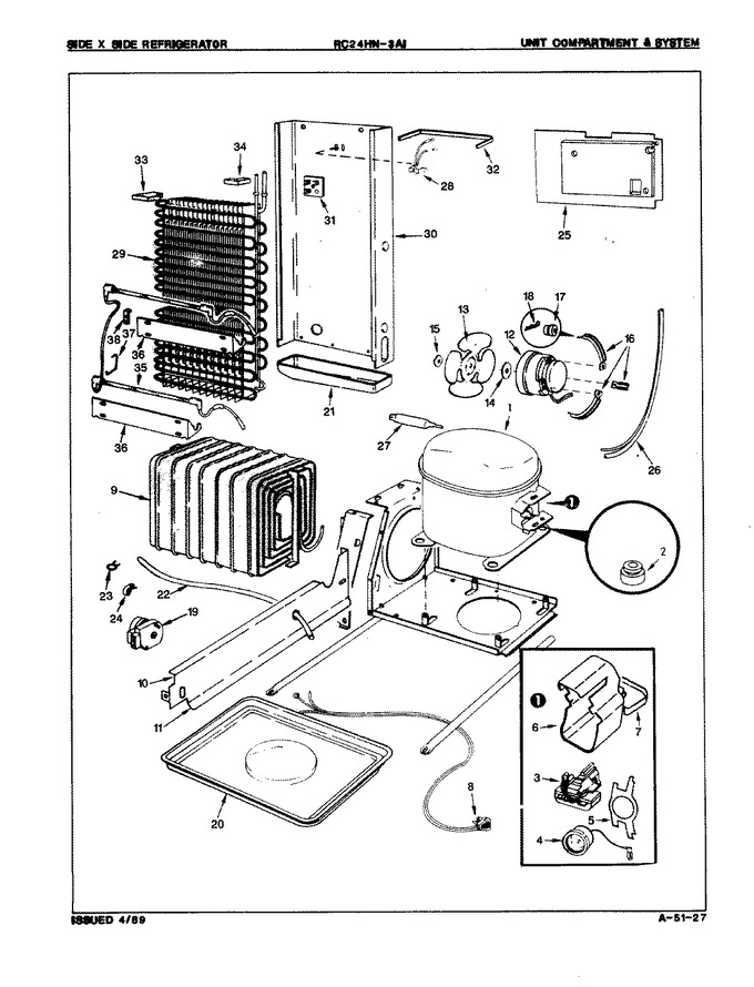 Diagram for RC24HY-3AI (BOM: 8N72A)