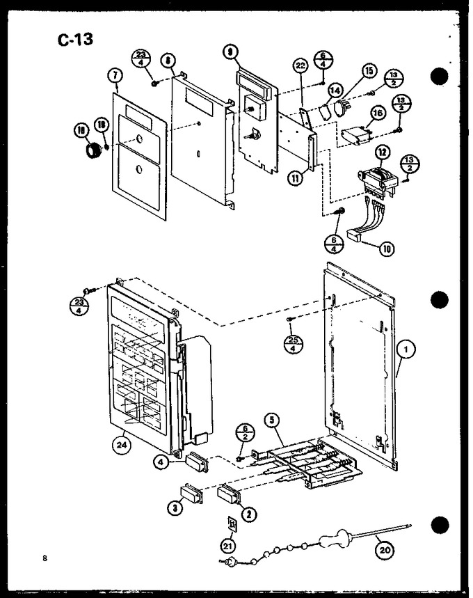 Diagram for RCR-1010 (BOM: P8572803S)