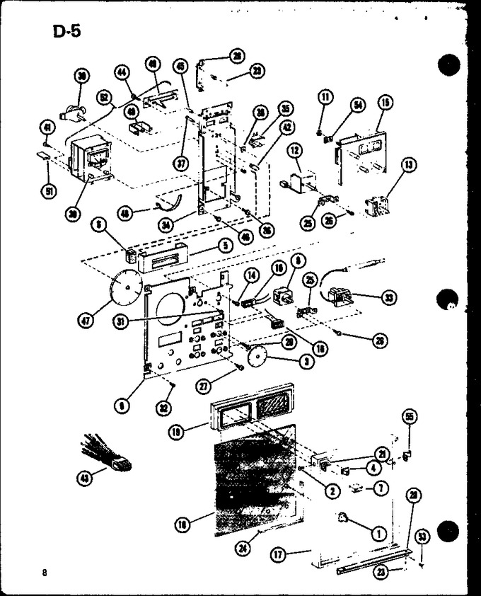 Diagram for RCR-5 (BOM: P8231902S)