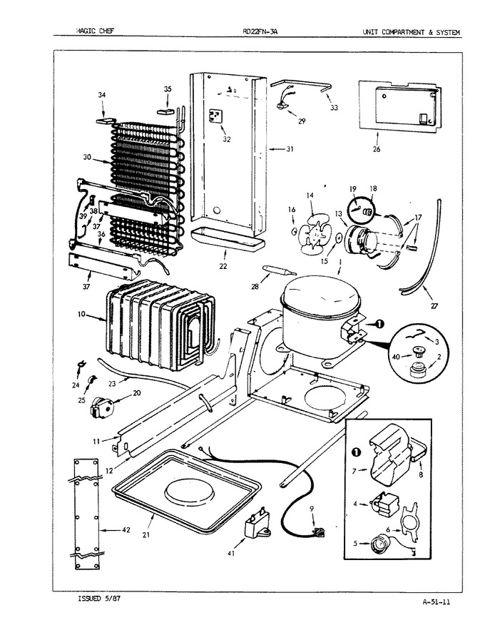 Diagram for RD22FA-3A (BOM: 5N60A)