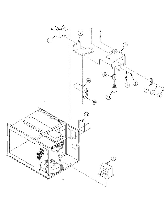 Diagram for RFS10SW2 (BOM: P1327709M)