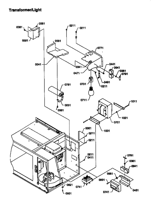 Diagram for RFS11SW2T (BOM: P1300305M)