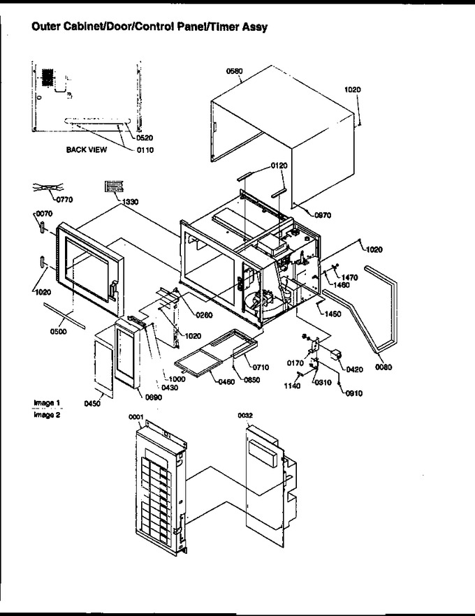 Diagram for RFS58MP (BOM: P1300101M X)