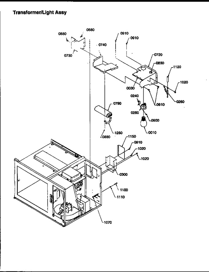 Diagram for RFS511MP (BOM: P1300103M X)