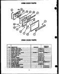 Diagram for 05 - Oven Door Parts