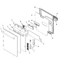 Diagram for 01 - Control Panel & Door