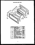 Diagram for 05 - Ovendoor - Black Glass