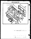 Diagram for 08 - Upper Oven Cabinet Parts