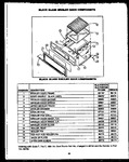 Diagram for 02 - Black Glass Broiler Door Components