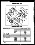 Diagram for 07 - Upper Oven Cabinet Parts