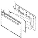 Diagram for 06 - Oven Door Assy